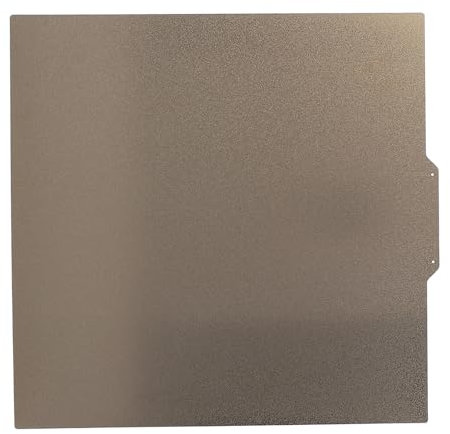Doppelseitig Strukturiertes PEI-Blatt 330x330mm für Elegoo 3/4 Plus, Qidi X-Max 3, Flsun XY | Flexible Bauplatte mit Einfacher Entfernung für PLA/TPU/PETG/ABS/Nylon