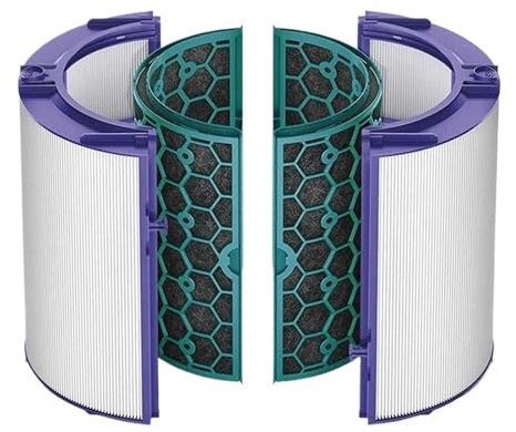 VBMJUSSE Air Purifier Fan Replacement Hepa Filter Round,compatible For Dyson,TP07 TP04 HP04 DP04 TP05 HP05