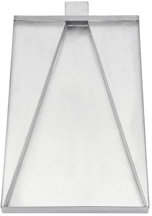 Grillschale 49.5x31.5cm Edelstahl Fettauffangblech mit Schrägführung & tropffreie Antihaft Tropfschale spülmaschinengeeignet Fettwanne für Holzkohle- & Gasgrills,rauchreduzierend hitzebeständig
