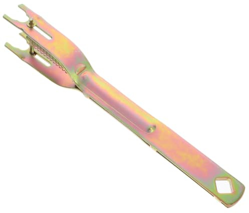 Alipis Poignée Finition Or en Fer Robuste de Tendeur de Clôture Outil Polyvalent Sécurité Renforcée pour Fil de Clôture pour Réparation et Pâturages