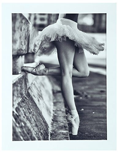 Fdit Gemälde zur Wanddekoration, Kunstdruck, modern, Ballerina, für die Dekoration des Schlafzimmers, weiß