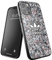 adidas Hülle Entwickelt für iPhone 12 Pro Max Hülle, 6.7 Zoll, Fallgeprüfte Hüllen, stoßfeste erhöhte Kanten, Original Belista Blumen Snap Case Schutzhülle, Zwart/Trübe Rosen/Trübe Blauw