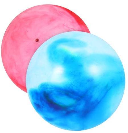 Gadpiparty 2st Wasserball Led Glow Beach Bälle Schwimmbäder Leuchten Sie Die Dunklen Aufblasbaren Kugeln Pool Schwimmend Spielzeug Leuchtende Spielzeuge Strand Spiel Requisiten PVC Kind