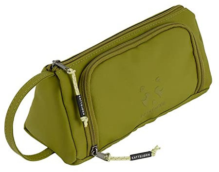 Kattbjörn Swag Bag Federmäppchen Explorer Grün Schlampermäppchen Stifteetui Federmappe ungefüllt