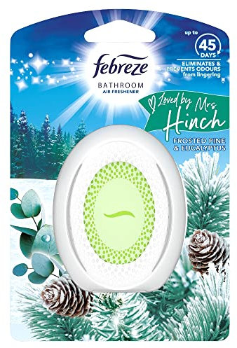 Febreze Bathroom, Continuous Air Freshener Fights Odours & Freshens, Frosted Pine & Eucalyptus