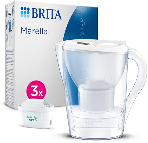 Brita Carafe filtrante Marella +3 Maxtra Pro PP Blanc Polypropylène 2,4 L 150 l