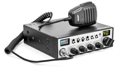 Estación de Radio CB JOPIX 900PRO 40 Canales, Am/FM, 4 W, ASQ, 12-24 V