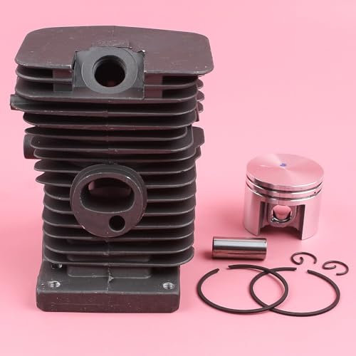 KXGOZMD Parti del Giardino Kit Anello Elastico pistone Cilindro da 38 mm for Motosega Stihl MS180 018 MS 180 Pezzo di Ricambio 1130 020 1208 Motosega sostituire la Parte