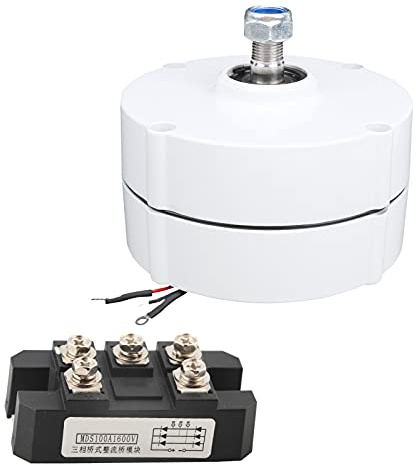 Generatore a magneti permanenti Turbina eolica 12V 100W Alternatore sincrono trifase NE 100 Componente per applicazioni di produzione di energia industriale Campo operativo - da (Motore +