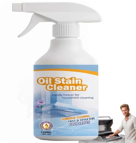Spray nettoyant et dégraissant pour barbecue et gril extérieur, formule efficace pour four, fumoir et grilles, élimine les graisses et résidus tenaces (1 pièces)