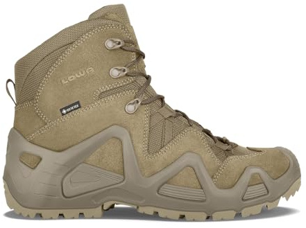 Lowa Zephyr Mid TF GTX Gore-Tex Bottes Tactiques Homme, Coyote OP - Marron, 45