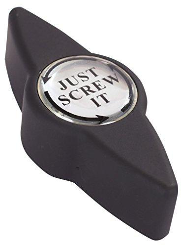 Cork Pops 99900 Screw Cap Remover Wine Accessory, Stainless Steel, Black