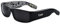 Locs Sonnenbrille Hardcore Black 0103, Schwarz/Bandana Schwarz, 142mm