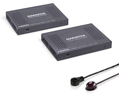 HDMI Verlängerung UTP - Marmitek MegaView 241 UHD 2.0-4K Ultra HD - 4K60-40 m (4K) - 70 m (1080p) - 18 Gbps - PoC (Power Over Cable) - CEC - Infrarot Rückkanal - HDR - HDMI 2.0 - HDCP 2.2