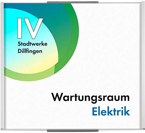 OSLO Türschild 150 | 148x151 mm | Aluminium silber | entspiegelte Abdeckung | Türschild Büro | Büroschild