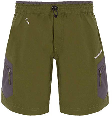 Trangoworld Guyanna DN Pants Kurz, Unisex Kinder, Unisex-Kinder, PC008317-1A2-04, dunkelgrün/dunkler Schatten, 04