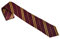Elbenwald Harry Potter Krawatten im Gryffindor Design gestreift für Herren & Damen 135 cm in Geschenkbox rot