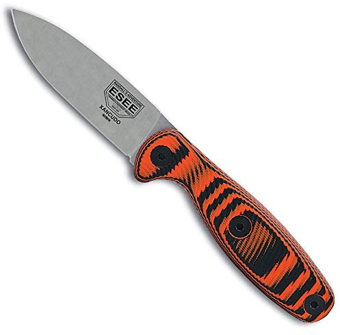 ESEE Xancudo S35V G-10 3D-Griff, Orange/Schwarz, Einheitsgröße, 1402986