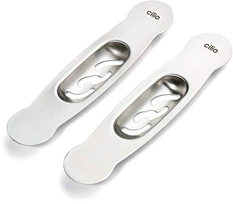 Cilio Fuoco - 2er Set, 295658, Silber, groß