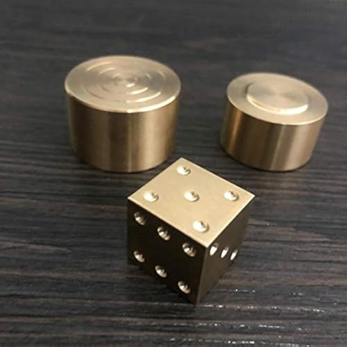 SUMAG Magietricks Super Mental Die (Messing) Magic Tricks Magier Close Up Illusions Gimmick Prop Metalismus Classic Toys Würfel, Nummer Prediction