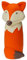 Karlie Fuchs, Hundespielzeug, Latex, Orange, 10x9x20 cm