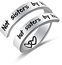 Gravur-inspirierende, stapelbare Daumenringe für Damen und Herren, Edelstahl, Aufschrift Keep Going Never Give Up, Pfeil, Statement-Ring, Fingerband, Persönlichkeit, Ermutigung, Geschenk, Nein, Neu