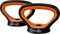 Miweba Sports 2X Kettlebell-Griff KB100 für Gewichtscheiben - Kompatibel mit FED Kurzhanteln - Ergonomischer Griff - Gummibezug - Liegestützhilfe (2X Griff, Schwarz/Orange)