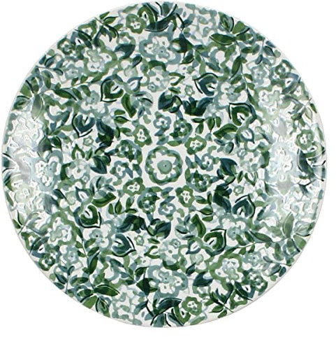 LOT 6 ASSIETTES PLATES MILLEFLEURS 27CM EN GRÈS