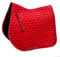Rhinegold Velvet Hexagon GP Schabracke Full-Rose rot