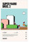 FABIVA Super Mario Bros. 3 (1988) Videospiel-Poster, Leinwand-Poster, Wandkunst, Dekoration, Bild für Wohnzimmer, Schlafzimmer, Dekoration, ohne Rahmen, 20 x 30 cm