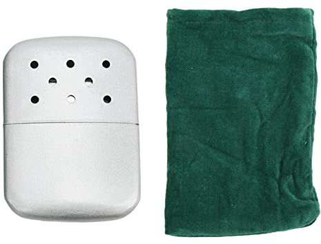 Hapivida Hand Warmer Burner Portable Catalytic Hand Warmer Replacment with Protective Fleece Bag for Indoor Outdoor Camping Fishing
