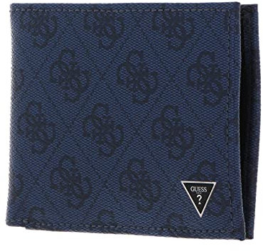 GUESS Vezzola Smart Billfold with Coinpocket Blue