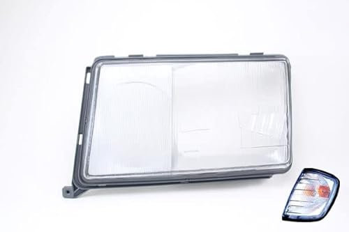 Johns, Scheinwerferglas passend für Mercedes W124 09/89-06/93 Links Fahrerseite Blinker