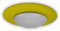 Niermann Standby Deckenleuchte Saturn – made in Germany, Deckenschale aus bruchfestem Kunststoff, Zierring aus Holz, Durchmesser 53 cm – Höhe ca. 10 cm, Kinderlampe, Kinderleuchte
