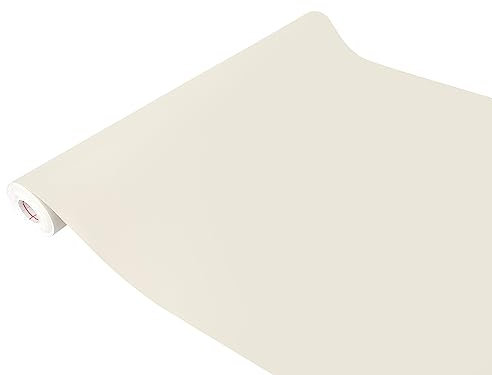 DecoMeister Klebefolie Möbel 67,5x200 cm | Selbstklebende Möbelfolie in glänzend und matt - PVC Folie für Möbel | Selbstklebende Folie für schnelle Umgestaltung und Renovierung | Sand Matt