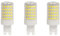 Aiwerttes G9 12 W LED Ersatzlampe G9 100W Halogen 1200 Lumen Kaltweiß Keramiksockel Haushaltsbeleuchtung Leuchtmittel nicht dimmbar 3er Pack