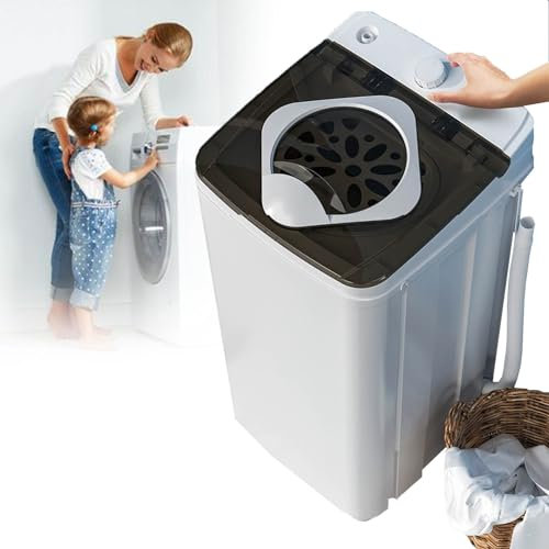 YEHOZZ Sèche-Linge Ventilé Autonome d'une Capacité De 9,8 Kg, Compact Et Portable, Mini-Sèche-Linge Haut De Gamme pour Vêtements Légers, sous-Vêtements Et Vêtements De Bébé,TypeA