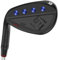 Yamato Left Handed Golf Wedge Set - 52, 56, 60, 72 Degree Forged Gap, Sand, Lob Wedges with Milled Face for High Spin
