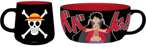 ABYSTYLE One Piece - Juego de desayuno con taza y cuenco Luffy