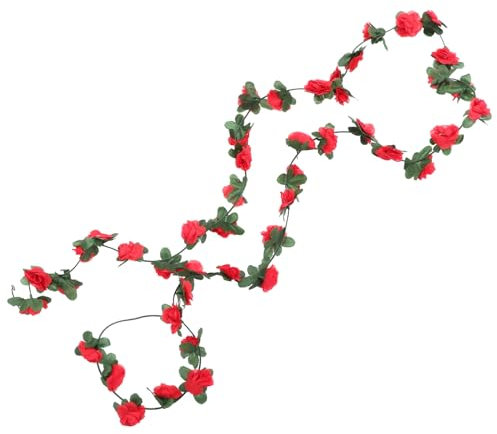 Yardenfun 6pezzi Artificiali Rosa Decorazioni Per Matrimonio e Ed Realistiche Per e