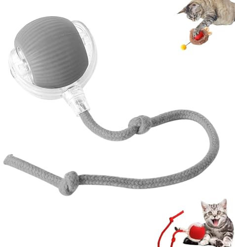 Chewie Viraler Rollball, interaktives Katzen- und Hundespielzeug, Chewie-Ball für Katzen, Hunde, elektrischer Hundeball, Chewie-Hundeball, 360° intelligentes automatisches Rollen, große kleine Katzen