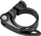 LICQIC 34.9 mm Bike Seat Post Clamp, Quick Release Seat Post Clamp for MTB Bike Road Bike Casual Bike (Black)