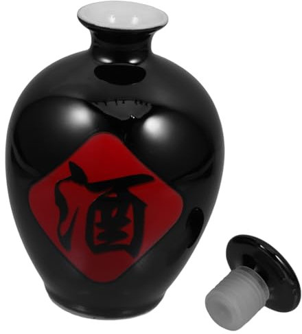 Cabilock Tarro De Cerámica Manual Para Vino y Sake Estética y Funcional Para Casa o