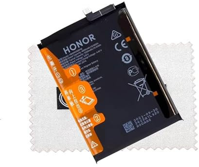 Batteria originale per HB496590EFW per Honor X7 / X8 5G / Nova Y61 con panno di pulizia dello schermo Shlok