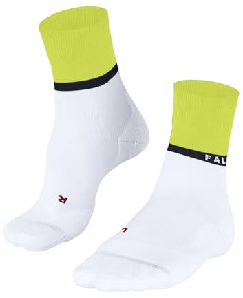 FALKE Herren RU4 Endurance Compressiion Laufsocken schnelltrocknende atmungsaktive Baumwolle Funktionsmaterial leichte Polsterung mit Kompression antiblasen vegan zum Sport Marathon Running 1 Paar