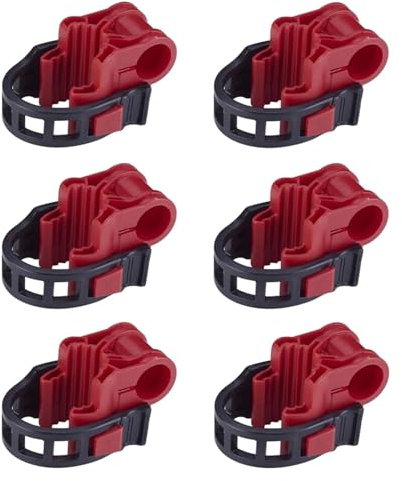 cskky 6pcs Car Bike Bicycle Rack Tow Hitch Mount Carrier Spare Bar Hooks Accessories, Not Including Bike Rack(Style A)