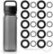 chaseroad 20 PCS Bottle Seal Ring for YETI Yonder 20/25/34/50 oz, Premium Silicone Chug Cap Gasket for YETI Yonder BPA Free, Rubber Seal Replacement to Prevent Water Leakage