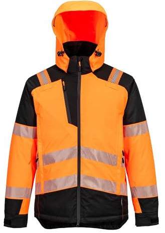 PORTWEST T160 Jacke, hohe Sichtbarkeit, für den Winter