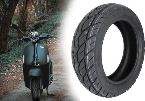 Allwetterreifen 120/70-10 Zoll, 54L PR356 TL, M+S Reifen Ganzjahresreifen kompatibel mit Piaggio Zip Typhoon Vespa Peugeot Speedfight Vivacity Yamaha Aerox, Roller
