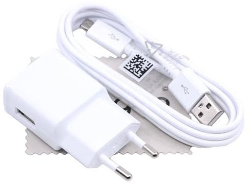 Ladegerät für Samsung Galaxy S5 Neo 1,2m 2A mit mungoo Tuch | Micro-USB, 2A, mit Kabel 1,2m, für Galaxy S5 Neo (G903F), mit mungoo Tuch